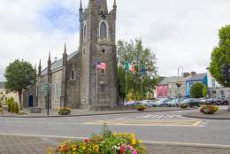 St Johns with flowers