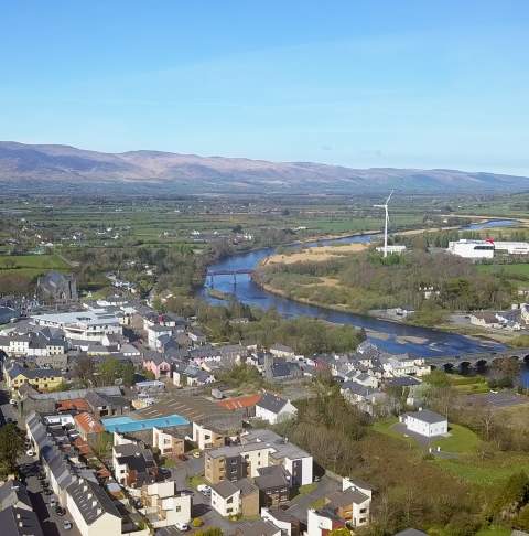 killorglin aerial photo