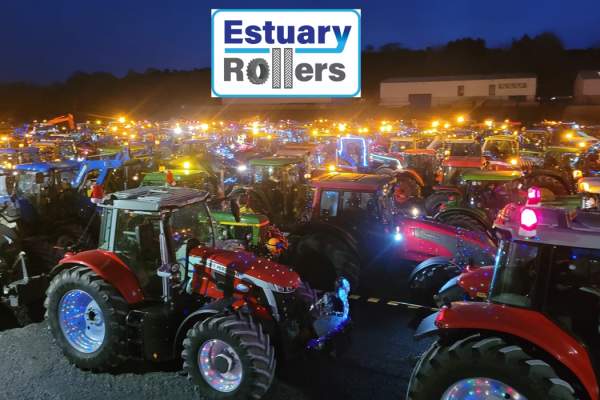 Estuary Rollers Christmas Tractor Run