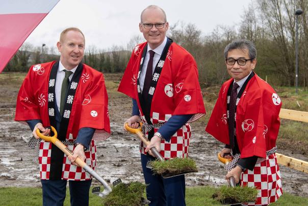 Astellas Groundbreaking event Tralee