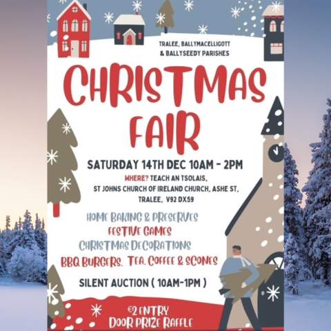 Tralee, Ballymacelligott & Ballyseedy Parishes Christmas Fair