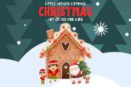 Christmas Art Class for Kids