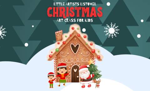 Christmas Art Class for Kids