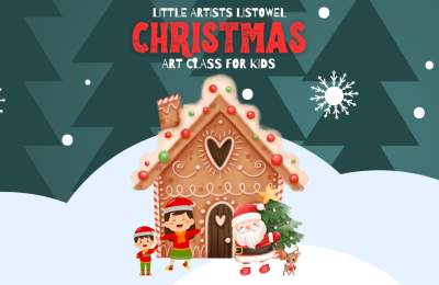 Christmas Art Class for Kids