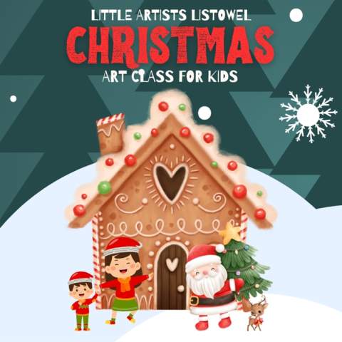 Christmas Art Class for Kids