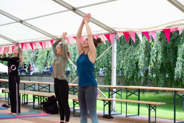 Yoga at Tralee Streetfest