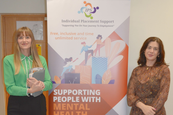 Lorna and Teresa with IPS Branding